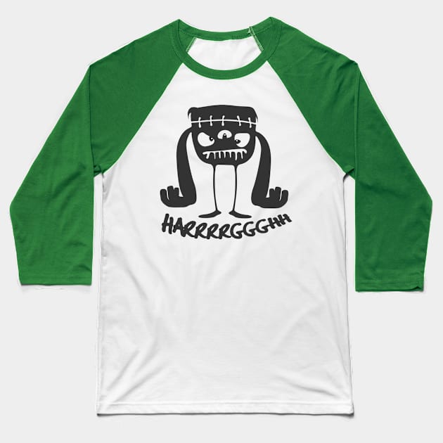 frankensteins monster Baseball T-Shirt by teeteet